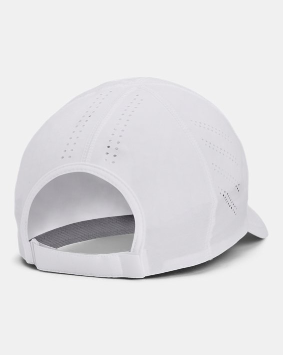 Women's UA Launch Adjustable Cap in White image number 1